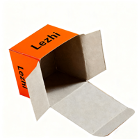 Chine personnalisé Oem Design impression pas cher enduit 300 G blanc gris papier carton craie boîte d'emballage avec impression de logo