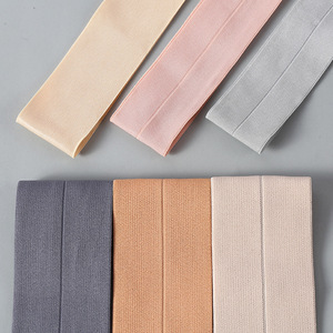 Lead the Industry China Venta al por mayor Cintura de nailon 4Cm Banda elástica doblada Dobladillo Falda Cinturón Ropa Puño Banda elástica - Product Image 2