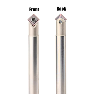 SHARKA LJD Barre de fraise à chanfreiner à point fixe à <span class=keywords><strong>45</strong></span> degrés 10 12 16 20MM Outil de fraisage pour SPMX - Product Image 3
