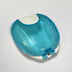 Estuche dental en forma de concha, caja de plástico para guardar dentaduras postizas con tapa para uso adulto - Product Image 3