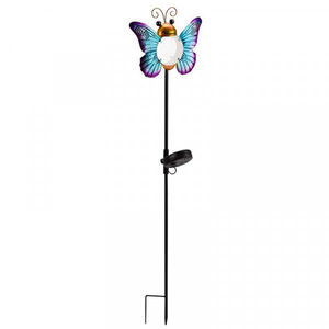 Lámpara Solar Decorativa con Forma de Mariposa para Jardín, LED, Resistente al Agua, para Exteriores - Product Image 2
