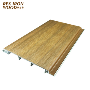 Pannello di parete impermeabile per esterni in legno a grana di alluminio composito in plastica ignifugo e resistente all'umidità per rivestimento di appartamenti - Product Image 4