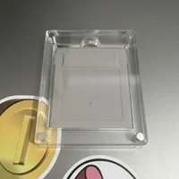 Vitrine de cassette acrylique haute transparence pour accessoires de protection GB/GBC pour console GAMEBOY
