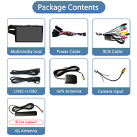 Sistema de Navegación para Automóvil Android de 9 Pulgadas para Honda Fit Jazz 3 LHD 2014-2018, Radio para Automóvil, WIFI, BT, Unidad Principal Estéreo