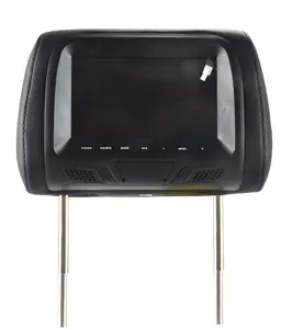 带枕头液晶屏的7英寸，适用于带SD USB可选座椅屏幕头枕监视器的汽车