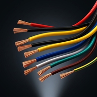 Cable Flexible de Cobre Trenzado BVR con Aislamiento de PVC 450/750V para Uso Industrial en Instalaciones Eléctricas de Casas Móviles, Caravanas y Remolques