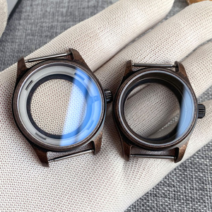 ตัวเรือนทองแดงชุบด้วยไฟฟ้า36มม./39มม. ตัวเรือนทองแดง<span class=keywords><strong>โบราณ</strong></span>เคส<span class=keywords><strong>นาฬิกา</strong></span>บรอนซ์เคลือบนักบิน316L 10atm ชิ้นส่วน<span class=keywords><strong>นาฬิกา</strong></span>สแตนเลส - Product Image 2