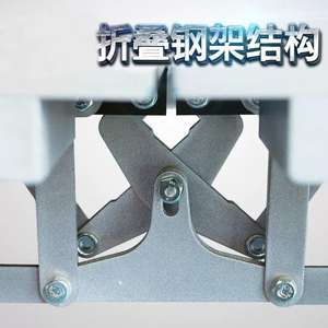 Table de ping-pong pliable Double Fish 308, plateau de 18 mm, cadre de 40x60 mm, pliable, portable, utilisation en intérieur - Product Image 5