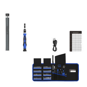 UFTOOLS-Jeu de <span class=keywords><strong>tournevis</strong></span> électriques sans fil portable 144 pièces, outils professionnels de réparation pour téléphone portable - Product Image 1