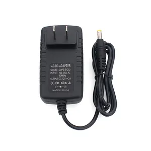Ac Wall Plug To Dc 5v 6v 9v 12v 15v 16v 18v 19v Switch Dc Power Adaptor cctv 12v 2amp us