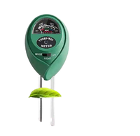 PH mètre 3-en-1 pour l'humidité et le sol des plantes Outil de jardinage intérieur et extérieur pour la croissance saine de la pelouse et de la ferme Favorise la santé des plantes