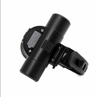Phare de vélo LED zoomable rechargeable en aluminium, lumière de camping à focalisation réglable, étanche IP44, super lumineux, chargement USB-C