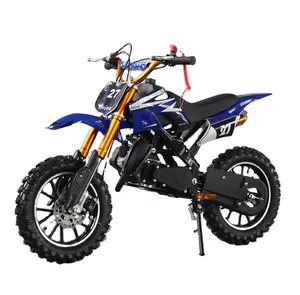 Super gas motocicleta 49cc dirt bike para niños neumáticos