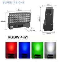 Lámpara LED de Cabeza Móvil de 1200W, IP65 Impermeable, Pixel RGBW DMX RDM ArtNet para Exteriores