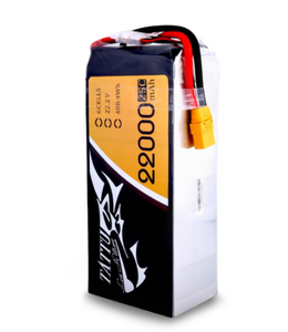 Batería LiPO TATTU 22000mAh 6S 22.2V 488wh al por Mayor, Descarga de 25C para Multirrotor Hexacóptero Octocóptero de Gran Carga - Product Image 4