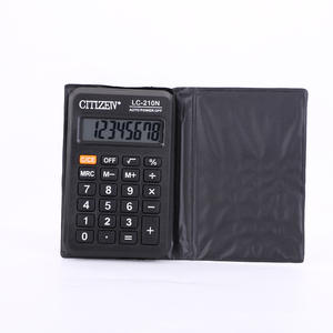 Mini Calculadora Electrónica de Mano CT210N Negra, de ABS, Funciona con Batería, Hecha en China, con Opción de Impresión de Logotipo - Product Image 4