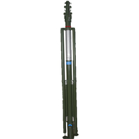 Trépied de caméra télescopique en acier ultraléger, Portable, 2.5m, 3m, 4m, 5m, 6m, 7m, levage manuel