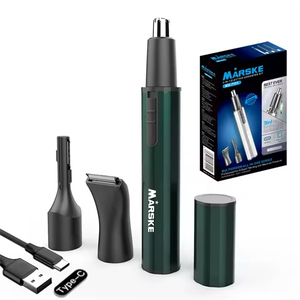Tagliacapelli 3 in 1 professionale indolore per <span class=keywords><strong>naso</strong></span> e orecchie, ricaricabile tramite USB, portatile, per uso domestico - Product Image 6