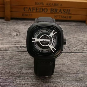 Estilo punk tocadiscos cuadrado reloj para niños Moda para hombres tocadiscos reloj <span class=keywords><strong>de</strong></span> moda reloj <span class=keywords><strong>de</strong></span> cuarzo con correa - Product Image 2