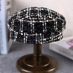 Béret en laine style <span class=keywords><strong>marin</strong></span>, chaud, petite taille pour <span class=keywords><strong>femme</strong></span>, mignon, chic, Lolita - Product Image 5
