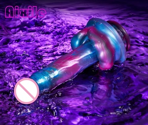 Dildo fantaisie vibrant et chauffant avec ventouse 9'' pour couples, stimulateur du point G et masseur de prostate - Product Image 4