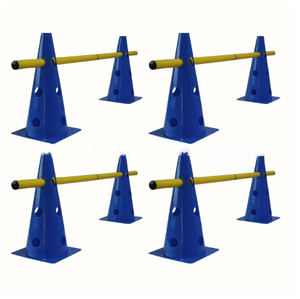 PetFit Biyobozunur Engel Atlama Konisi Kova İşaretleyici Kombinasyon Engel Köpek Çeviklik Eğitim Ekipmanı ABS Malzeme 1 Set - Product Image 5