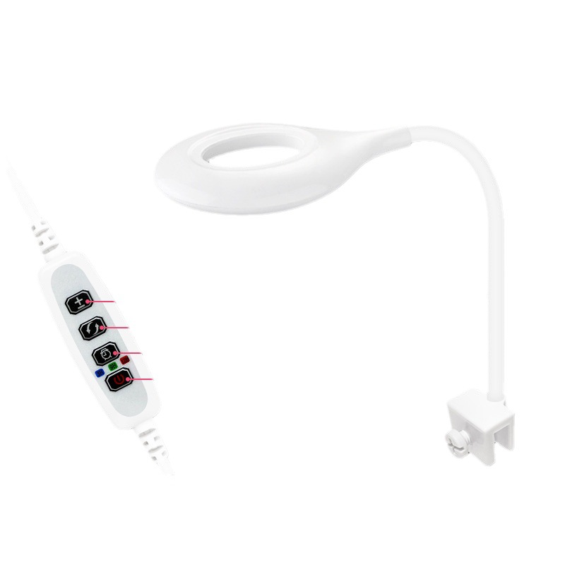 Modern USB Plug LED Light for Small Aquatic Plants Landscaping Clip-On Turtle Lighting for Modern Small Aquariums Accessories