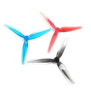ไอไฟลท์ นาซกูล 5030 ใบพัด 3 ใบขนาด 5 นิ้ว PC สีแดง/น้ำเงิน/เทาสำหรับโดรน FPV แข่งความเร็วแบบฟรีสไตล์ระยะไกล (2CW+2CCW) - Product Image 2