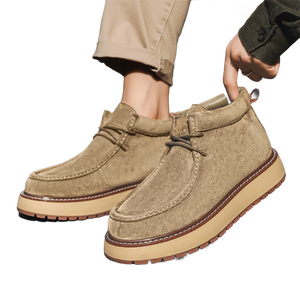 <span class=keywords><strong>Botas</strong></span> <span class=keywords><strong>de</strong></span> Trabajo para Hombre, <span class=keywords><strong>Botas</strong></span> Cortas <span class=keywords><strong>de</strong></span> Invierno, Zapatos Japoneses Retro, Zapatos <span class=keywords><strong>de</strong></span> Cuero Tipo <span class=keywords><strong>Canguro</strong></span>, <span class=keywords><strong>Botas</strong></span> Martin con Suela Gruesa - Product Image 3