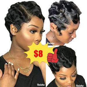 Peluca <span class=keywords><strong>de</strong></span> mujer rizada ondulada al agua <span class=keywords><strong>de</strong></span> <span class=keywords><strong>cabello</strong></span> humano 100% superventas estilo africano y europeo voluminoso y natural en stock - Product Image 1