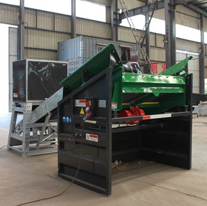 Séparateur <span class=keywords><strong>de</strong></span> compost, sable et <span class=keywords><strong>gravier</strong></span> pour terreau, tamis vibrant portable à double pont linéaire 20 pour le recyclage des déchets - Product Image 2