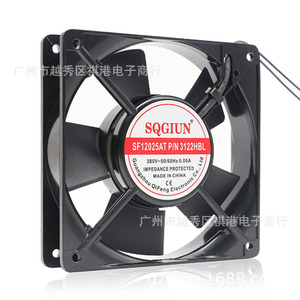 พัดลมระบายความร้อนอุตสาหกรรม Sqgiun 120 มม. 380V 120x120x25 มม. แกนทองแดง สำหรับระบายความร้อนของเครื่องจักร - Product Image 1