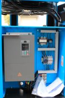 Compresseur d'air industriel fixe 15 kW 20 CV, mini, alimenté en courant alternatif 220 V, refroidi par air, à vis rotative, avec PLC intégré