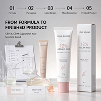 12 Persen Asam Azelaat Gel Perawatan Tekstur Wajah Produsen Kosmetik Label Pribadi Formula Khusus
