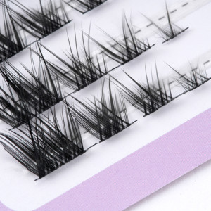 Mới Đến Tự Làm Lash Mở Rộng Kit D Curl Fox Mắt Cụm Handmade Cá nhân Phân Đoạn Lash Cụm Pre-Trái Phiếu Lông Phong Cách - Product Image 5