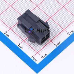 430200410 Housing (Wire-to-Board / Wire-to-Wire) P=3mm Connector 2x2P 3mm Micro-Fit (MX 3.0) 3mm - Product Image 2