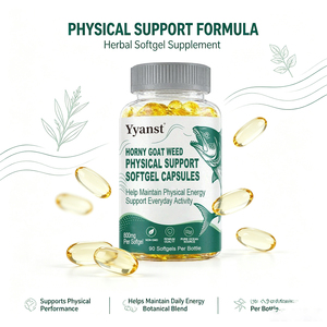 Extrait de Horny Goat Weed en gélules molles 800mg 90pcs Aide à maintenir l'énergie physique Soutient l'activité quotidienne Pour les hommes actifs OEM - Product Image 5