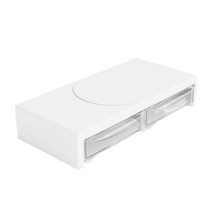 Organisateur de bureau Qinfeng, boîte de rangement à tiroirs, plastique transparent, multi-niveaux, pour fournitures de bureau, pour la maison ou le bureau - Product Image 2