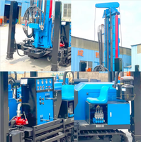 Machine de forage directionnel horizontal miniature BDM-200T, équipement de forage de puits d'eau, diamètre 200 mm, profondeur maximale 200 m, alimentation diesel