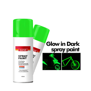<span class=keywords><strong>Peinture</strong></span> aérosol professionnelle Sanvo verte luminescente pour plastique, <span class=keywords><strong>peinture</strong></span> de base phosphorescente pour l'entretien des vélos et des voitures, produits en gros - Product Image 1