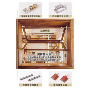 Folding Window Hardware Aluminum Alloy Wide Angle Adjustable Stop Minimalist Design For Tea Shops Cafes Wooden Frame - Product Image 5