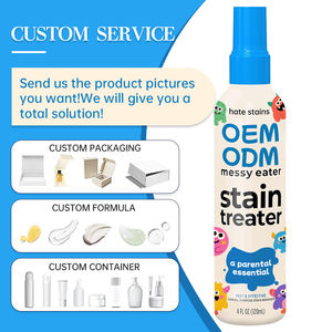 OEM ODM فوضوي آكلى البقع بخاخ علاج 4 أونصة مستلزمات حديثي الولادة والرضع لا تنظيف جاف الشحوم القهوة من الغسيل - Product Image 1