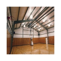 Pabellón Deportivo de Estructura de Acero Prefabricada - Gimnasio Modular de Gran Envergadura para Baloncesto/Bádminton