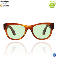VISION PLUS Lunettes de soleil de luxe Lunettes de soleil tendance Lunettes de soleil polarisées rouges UV400 Lunettes de soleil en acétate Lunettes de soleil papillon Unisexe