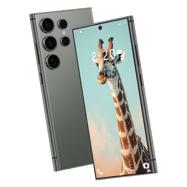 S25 ULTRA 7.3 Inch 5G LTE Smartphone 12GB+512GB Dual SIM 108MP Rear Camera 65W 8000mAh HD Unlocked English Spanish French 120Hz