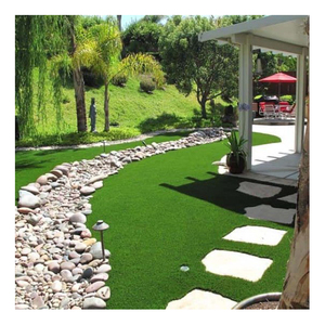 Vente en gros d'herbe de haute qualité en plein air-meilleure vente de gazon paysager, <span class=keywords><strong>tapis</strong></span> d'herbe durable pour la décoration de la pelouse - Product Image 6