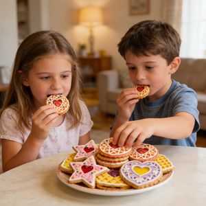 <span class=keywords><strong>Emporte</strong></span>-pièces en forme de cœur pour biscuits, moules à pâtisserie 3D, ensemble d'<span class=keywords><strong>emporte</strong></span>-pièces en plastique pour biscuits ronds, carrés, étoiles et cœurs - Product Image 6