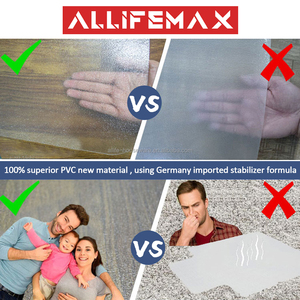 Cuộn khăn trải bàn PVC cấp thực phẩm, họa tiết hoa, chống thấm nước, chống dầu, có thể tùy chỉnh - Product Image 3