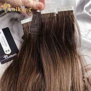 Extensiones de Cabello Humano con Cinta Invisible, Cinta Adhesiva de Color Claro, Cinta para Cabello, Parche de Cabello Humano Natural Liso Rizado, Solución para Cabello Humano - Product Image 6