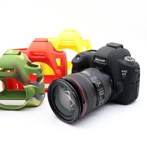 [Pour <span class=keywords><strong>Canon</strong></span> <span class=keywords><strong>6D</strong></span>] Étui en silicone pour appareil photo, résistant aux chocs, anti-rayures, protection de l'appareil photo, accessoires de photographie - Product Image 2